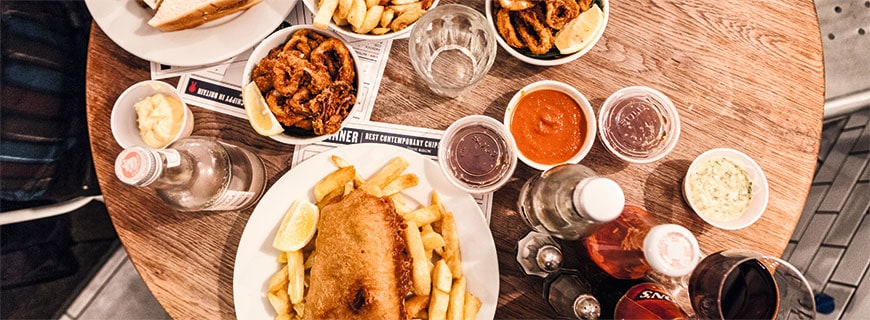 Old, but gold: Das berühmteste Fish-’n’-Chips-Restaurant des Landes ist das Kerbisher & Malt in London