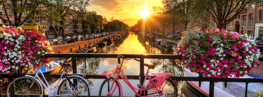 Amsterdam ist ein Touristenmagnet