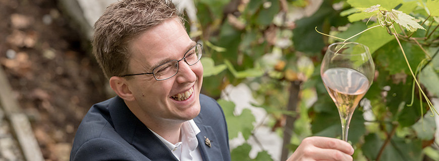 Master Sommelier Alexander Koblinger von Döllerers Weinwerkstatt