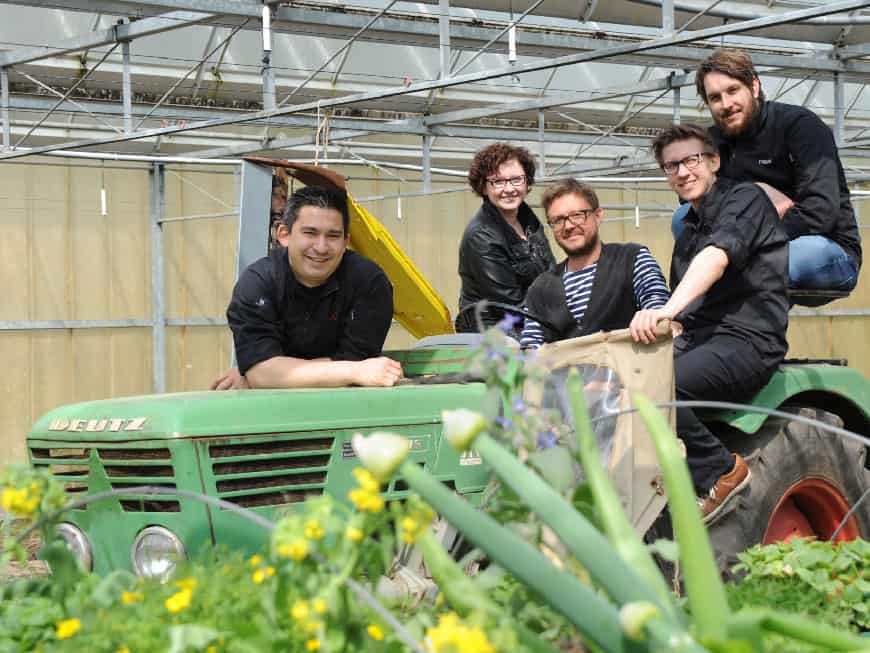 Mit dem „The Garden Table“ zieht das Geisels Werneckhof-Team rund um 2-Sterne-Koch Tohru Nakamura ins Botanikum.