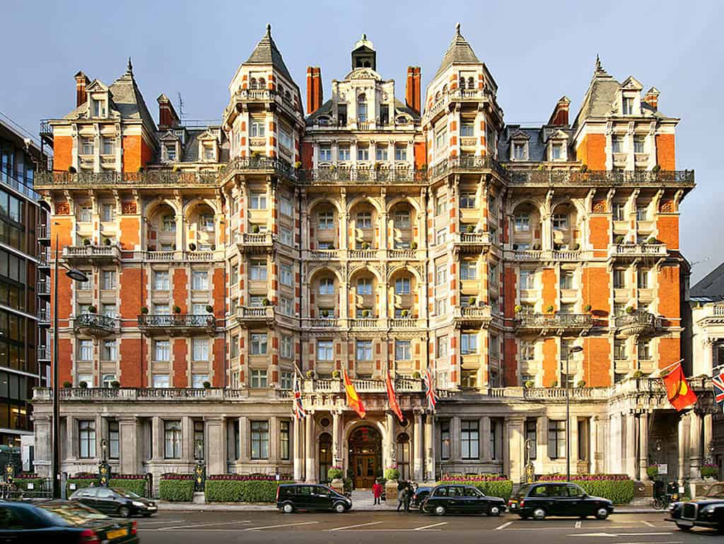 Edle Fassade: das Mandarin Oriental in London.