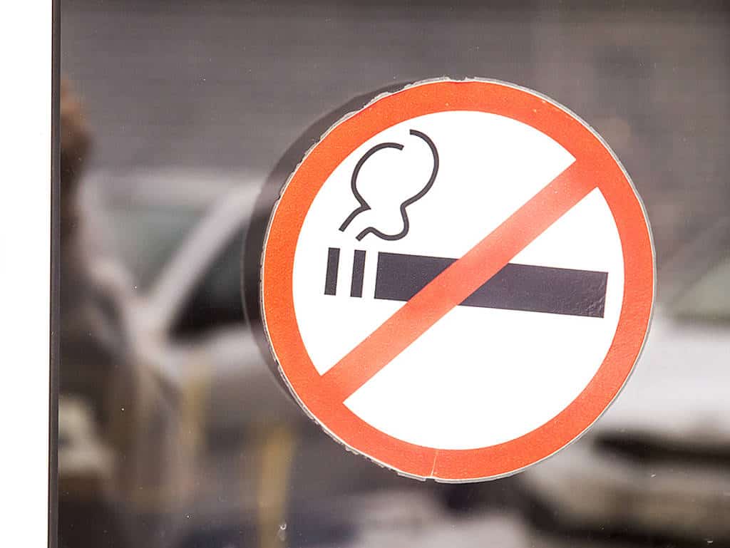 Rauchverbot aufgehoben