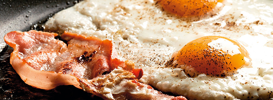 Frühstücksidee Ham and Eggs