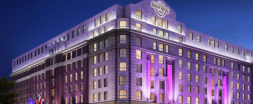 Das erste Hard Rock Hotel Englands eröffnet 2018