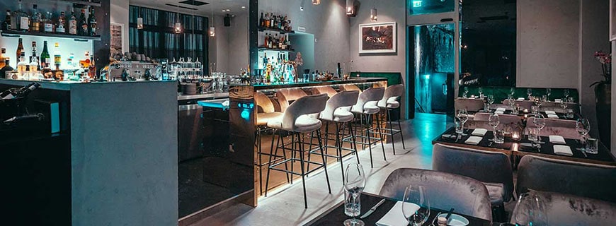 Bar und Restaurant in einem: Im Restaurant Kitch passt das Design zum Casual-Dining-Gedanken.