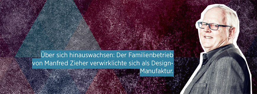Porträt von Manfred Zieer, Chef der Design-Manufaktur Zieher