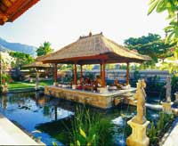 eine Tempelanlagen auf Bali