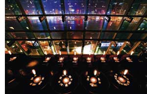 eine bezaubernde Rooftop Bar in Hongkong