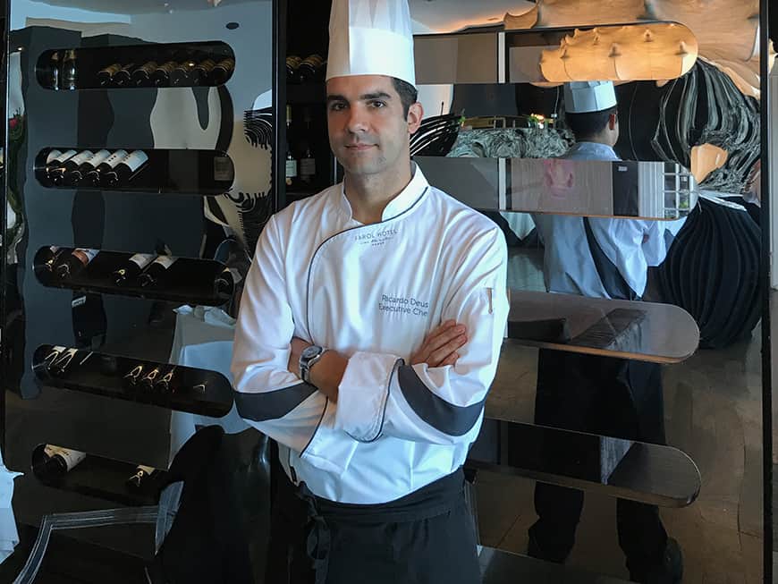 Ricardo Deus zist neuer Küchenchef im portugiesischen Farol Hotel 