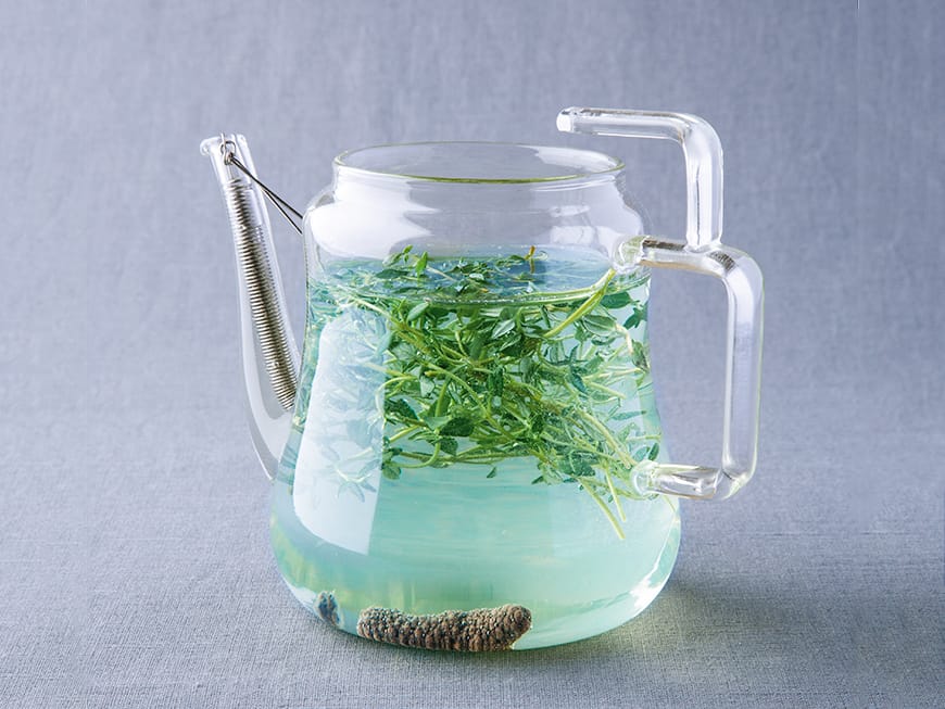 Zitronenthymian-Tee mit Langpfeffer by Tanja Grandits