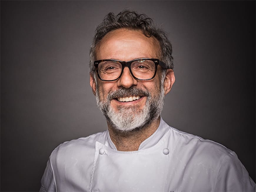 Massimo Bottura ist Besitzer und Chefkoch des Restaurants Osteria Francescana