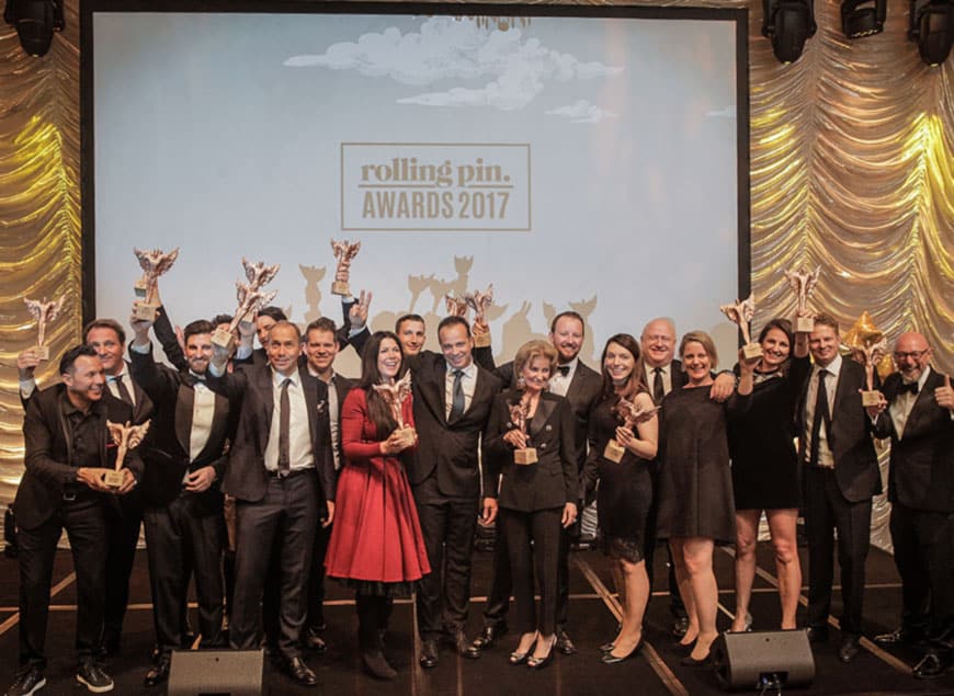 Das sind die Gewinner der ROLLING PIN-Awards 2017 Österreich.