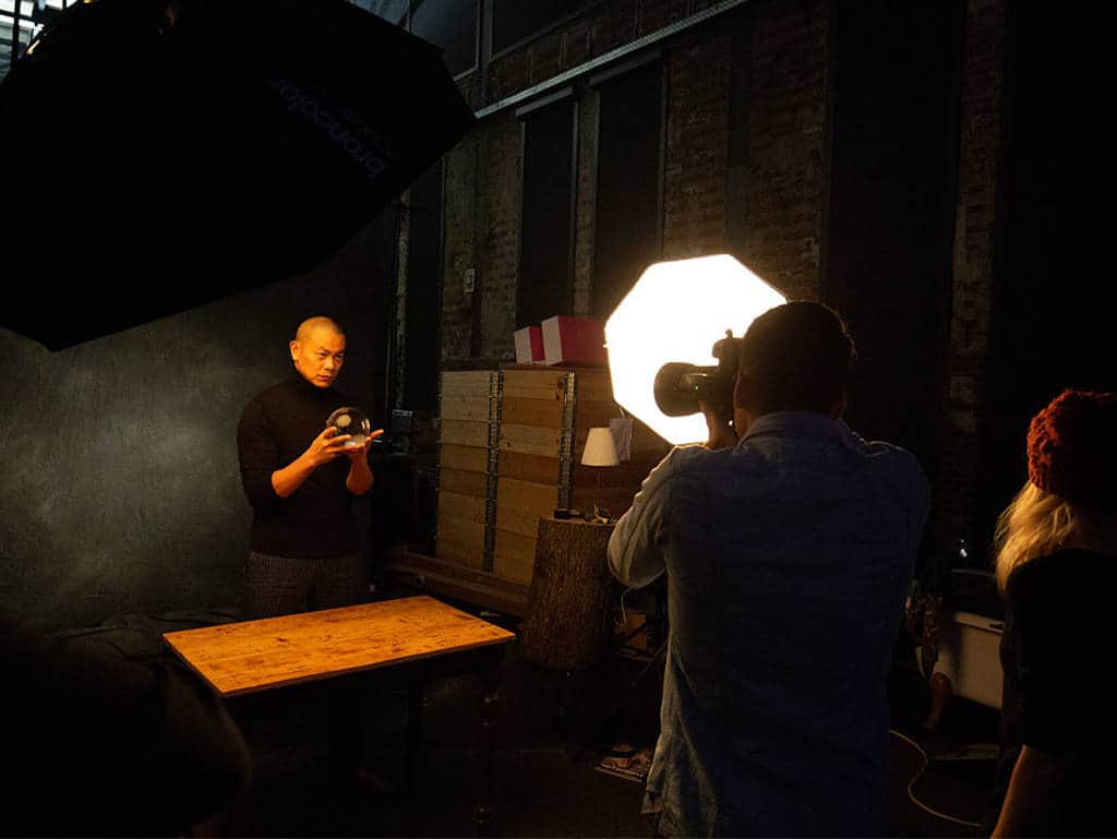 André Chiang beim Foto-Shooting auf den Chefdays Berlin