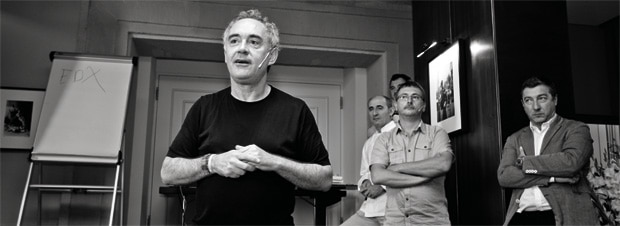 Ferran Adrià zieht sein Publikum in seinen Bann