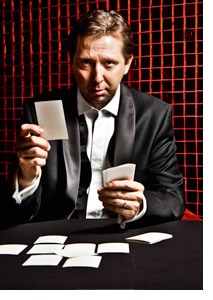 Heinz Reitbauer beim Pokern