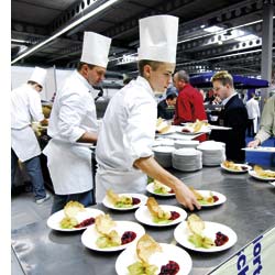 Nervenflattern und höchster Einsatz herrschen bei der Kocholympiade in Erfurt